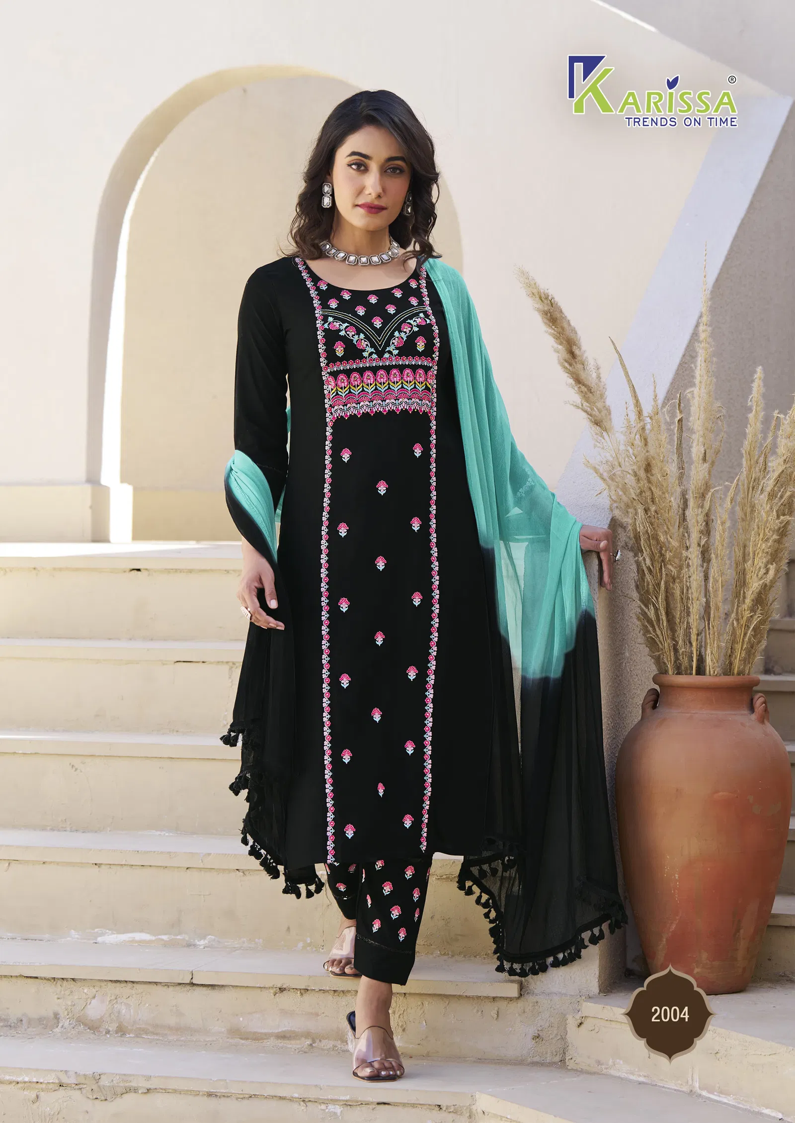 Kasida Vol 2 By Karissa Rayon Printed Kurti With Bottom Dupatta Orders In India